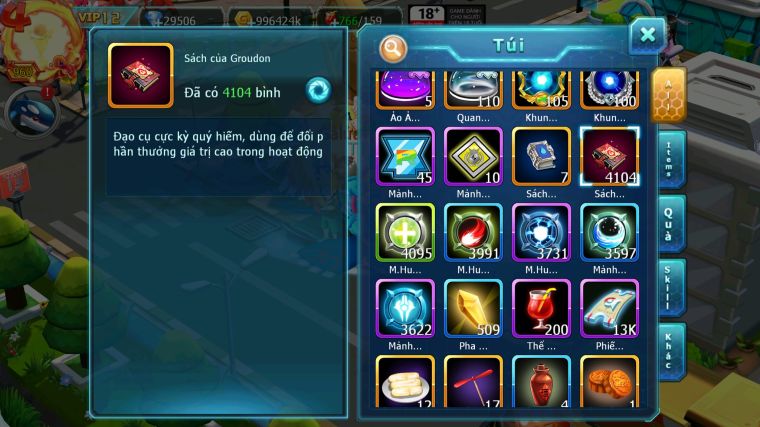 MÃ : #TTS4877 - SV 66 - TOP 5-6 - 4K1 SÁCH - HOOH CH DYNAMAX DIANCIE CH DYNAMAX PALKIA CH RAYQUAZA BC 3 TEAM CỰC CHẤT