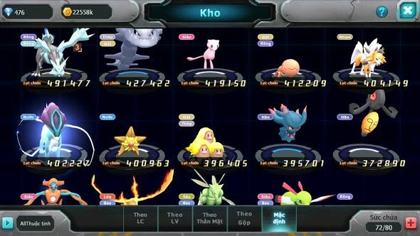 MÃ : #TTS4884 - SV 1757 - V6 - DIANCIE BC XERM BC GOODRA GROUDON ZEVIL