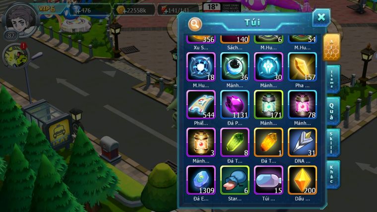 MÃ : #TTS4884 - SV 1757 - V6 - DIANCIE BC XERM BC GOODRA GROUDON ZEVIL