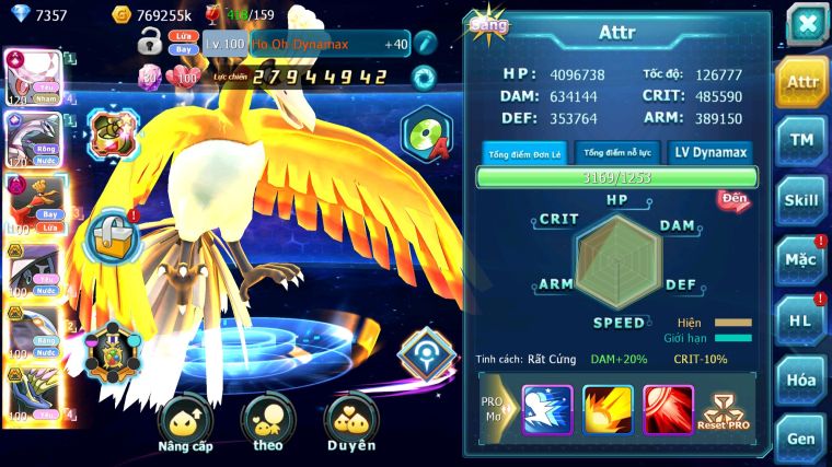 MÃ : #TTS4882 - SV 901 - TOP4 ALL - 531 SÁCH -242 MẢNH HOOH CH - DIANCIE CH DYNAAMX PALKIA CH HOOH DYNAMAX 3 TEAM BUILD CỰC TỐT