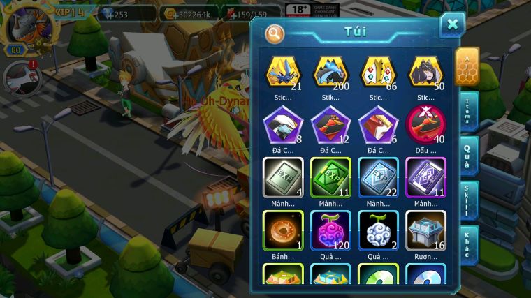 MÃ : #TTS4881 - SV 1727 - V14 - TOP 31 - UNVOA BÁ CHỦ WB BC HOOH DYNAMXA RAYQUAZA MEW GIÁP BC