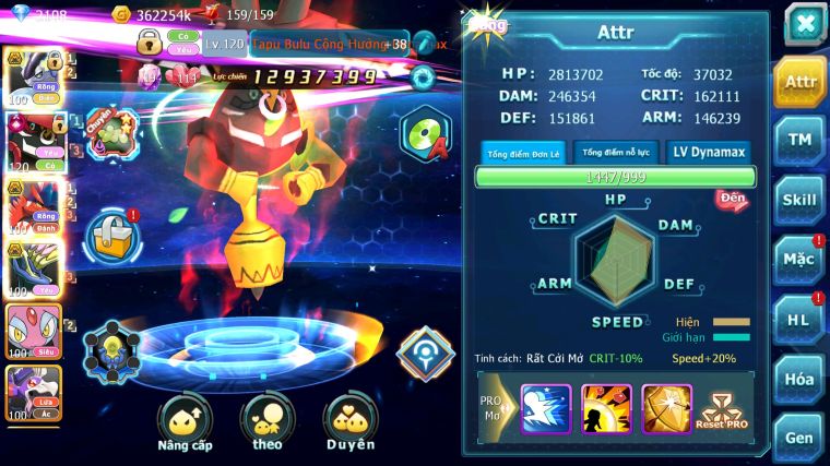 MÃ : #TTS4888 - SV 1758 - TOP3 - V15 - 1K5 SÁCH - CẶP RỒNG BÁ CHỦ TAPU BULU CỘNG HƯỞNG BUILD ĐẸP ĐUA TOP NGON