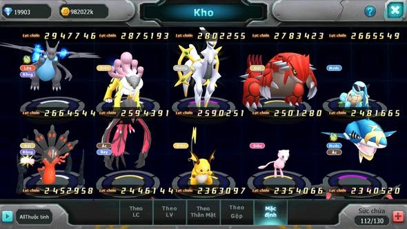 MÃ : #TTS4894 - SV 1673 - TOP 13 - V15 - 19K KC  MIRAIDON BÁ CHỦ WHITE CH BLACK DYNAMAX UNVOA KYUOGRE BC Z100 BC