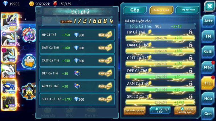 MÃ : #TTS4894 - SV 1673 - TOP 13 - V15 - 19K KC  MIRAIDON BÁ CHỦ WHITE CH BLACK DYNAMAX UNVOA KYUOGRE BC Z100 BC