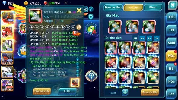 MÃ : #TTS4900 - SV 1520 - V7 - HOOH BC QVLD BC THẦN GIÓ BC UNVOA NHIỀU PET HT