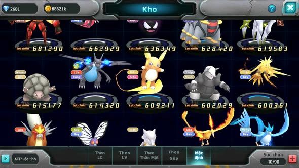 MÃ : #TTS4899 - SV 1152 - V1 BTAA BC DIANCIE BC PALKIA BC MEW GIÁP BC ZOROA UNVOA