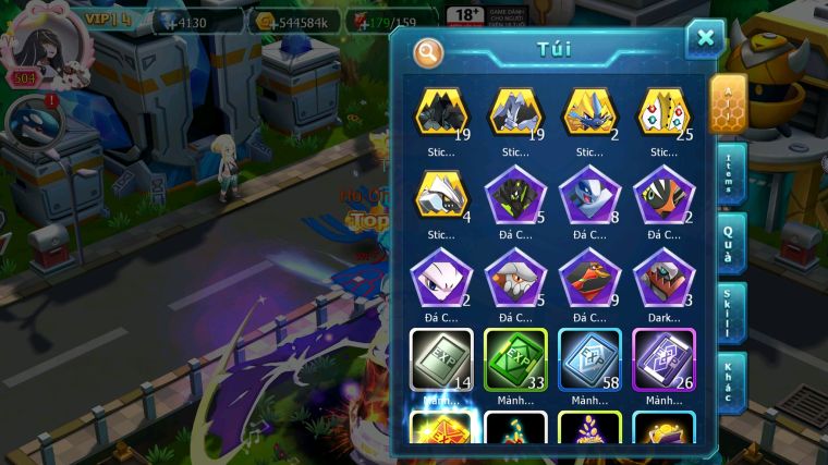 MÃ : #TTS4898 - SV 1117 - TOP 13 - V14 - 2K1 SÁCH- HOOH CH DYNAMAX RAYQUAZA DYNAMAX DIANCE DYNAMAX UNVOA BC WB BC NHIỀU PET HT