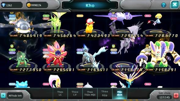 MÃ : #TTS5003 - SV 66 - TOP 11 - 2K4 SÁCH - DIANCIE CH DYNAMAX LC KHỦNG HOOH DYNAMAX WHITE DYNAMAX YVETAL BC UNVOA NHIỀU PET BÁ CHỦ NGON