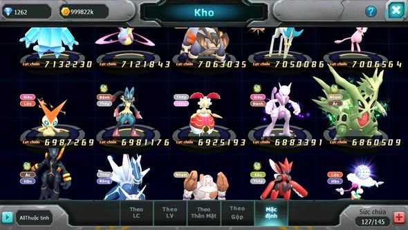 MÃ : #TTS5003 - SV 66 - TOP 11 - 2K4 SÁCH - DIANCIE CH DYNAMAX LC KHỦNG HOOH DYNAMAX WHITE DYNAMAX YVETAL BC UNVOA NHIỀU PET BÁ CHỦ NGON