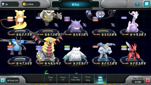 MÃ : #TTS5006 - SV 1822 - V6 - TOP10 - ZEVIL GROUDON CELEBI LATI YVETAL