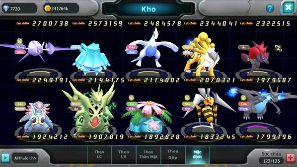 MÃ : #TTS5005 - SV 1719 -TOP 23 - V12 - TAPU BULU CỘNG HƯỞNG DYNAMAX YVETAL THẦN GIÓ BC UNVOA ĐUA TOP NGON