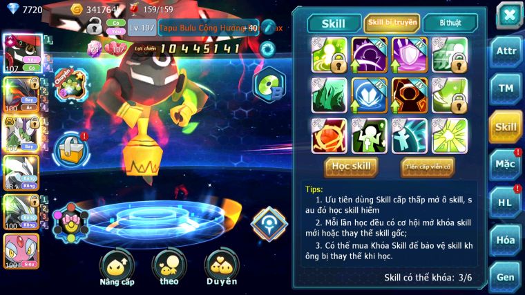 MÃ : #TTS5005 - SV 1719 -TOP 23 - V12 - TAPU BULU CỘNG HƯỞNG DYNAMAX YVETAL THẦN GIÓ BC UNVOA ĐUA TOP NGON