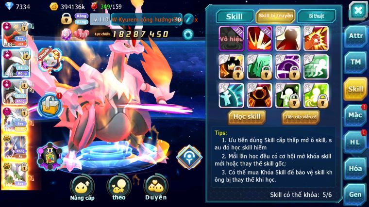 MÃ : #TTS5008 - SV 1178 - TOP 17 - V15 - HOOH CH DYNAMAX WB CH DYNAMAX THẦN ĐIỆN DYNAMAX PR DIALGA BÁ CHỦ CẶP LATI BC QUÁ NGON