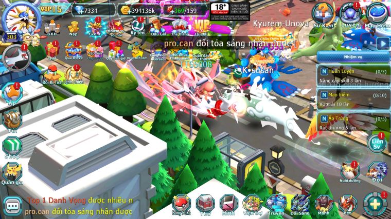 MÃ : #TTS5008 - SV 1178 - TOP 17 - V15 - HOOH CH DYNAMAX WB CH DYNAMAX THẦN ĐIỆN DYNAMAX PR DIALGA BÁ CHỦ CẶP LATI BC QUÁ NGON