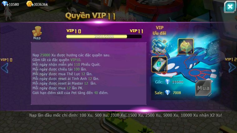 MÃ : #TTS5019 - SV 1791 - V10 - 10K KC - 1K SÁCH - UNVOA CẶP CÁ BÁ CHỦ LUGIA KYOGRE RAIKOU QUÁ NGON