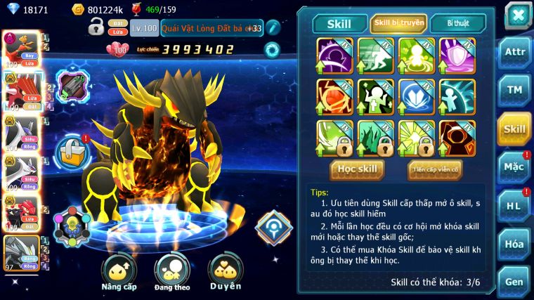 MÃ : #TTS5018 - SV 1688 - 18K KC - HOOH DYNAMAX QVLD BC CẶP LATI BC GROUDON BC UNVOA MES