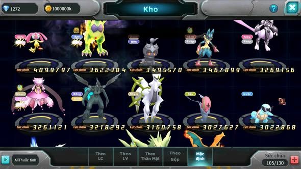 MÃ : #TTS5016 - SV 1599 - V13 - ROBOT XANH BÁ CHỦ KYOGRE BC PALKIA BC TEAM ĐIỆN BC TAPU BULU BC NHIỀU PET BC