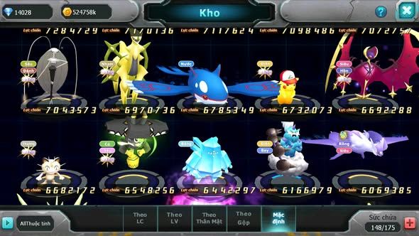 MÃ : #TTS5030 - SV 301 - TOP 16 - 600 SÁCH - HOOH CH DYNAMAX RAYQUAZA BÁ CHỦ HOOPA BÁ CHỦ Z100 UNVOA WB BC THẦN GIÓ BC NHIỀU PET HT