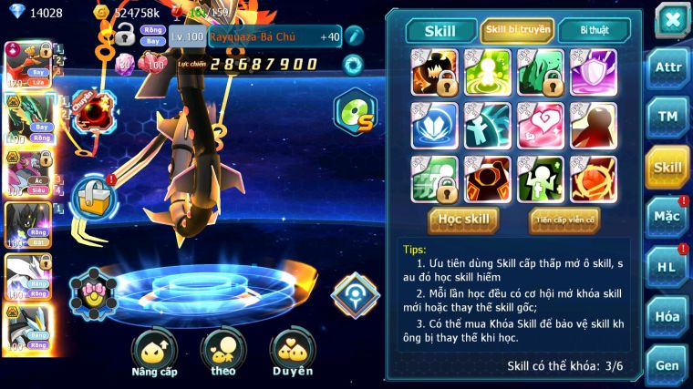 MÃ : #TTS5030 - SV 301 - TOP 16 - 600 SÁCH - HOOH CH DYNAMAX RAYQUAZA BÁ CHỦ HOOPA BÁ CHỦ Z100 UNVOA WB BC THẦN GIÓ BC NHIỀU PET HT