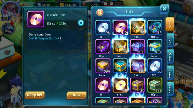 MÃ : #TTS5030 - SV 301 - TOP 16 - 600 SÁCH - HOOH CH DYNAMAX RAYQUAZA BÁ CHỦ HOOPA BÁ CHỦ Z100 UNVOA WB BC THẦN GIÓ BC NHIỀU PET HT