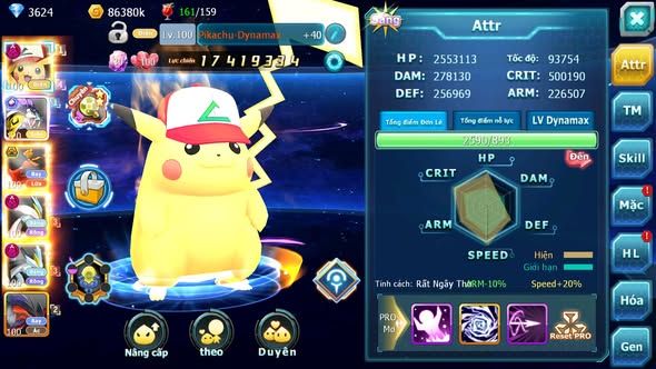 MÃ : #TTS5028 - SV 1393 - V12 - PIKACHU DYNAMAX RAIKOU CỘNG HƯỞNG HOOH BC WB DYNAMAX  UNVOA THẦN GIÓ BC NHIỀU PET HT