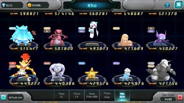 MÃ : #TTS5027 - SV 1595 - V3 - GIRATINA CẶP LATI GOODRA AMDLO