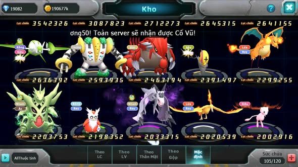 MÃ : #TTS5033 - SV 1599 - V12 - 19K KC - HOOH CH DYNAMAX UNVOA QVLD BC YVETAL THẦN GIÓ BC