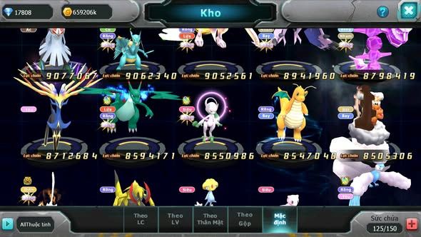 MÃ : #TTS5031 - SV 159 - TOP2 - WHITE CỘNG HƯỞNG DYNAMAX FULL SS CỰC KHỦNG BLACK CH DYNAMAX RAYQUAZA BC HOOH DYNAMAX UNVOA NHIỀU PET BÁ CHỦ NGON