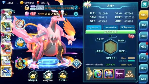 MÃ : #TTS5031 - SV 159 - TOP2 - WHITE CỘNG HƯỞNG DYNAMAX FULL SS CỰC KHỦNG BLACK CH DYNAMAX RAYQUAZA BC HOOH DYNAMAX UNVOA NHIỀU PET BÁ CHỦ NGON