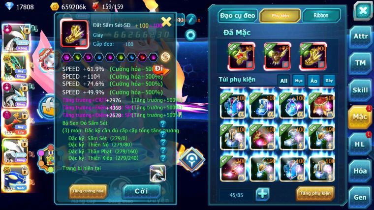 MÃ : #TTS5031 - SV 159 - TOP2 - WHITE CỘNG HƯỞNG DYNAMAX FULL SS CỰC KHỦNG BLACK CH DYNAMAX RAYQUAZA BC HOOH DYNAMAX UNVOA NHIỀU PET BÁ CHỦ NGON