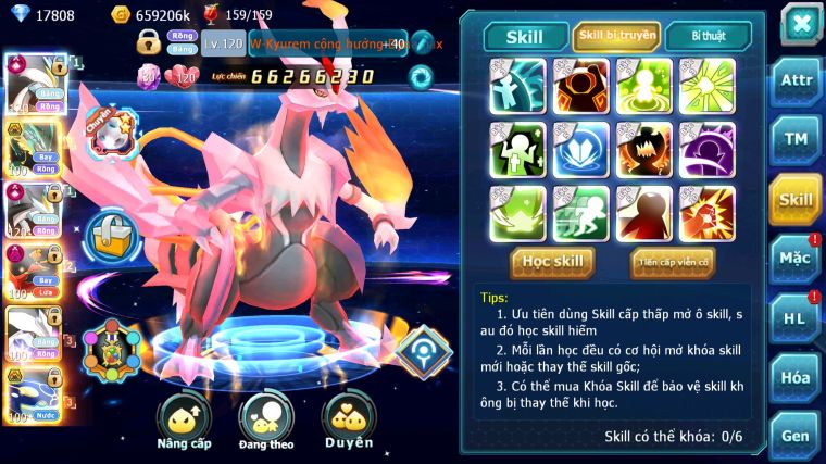 MÃ : #TTS5031 - SV 159 - TOP2 - WHITE CỘNG HƯỞNG DYNAMAX FULL SS CỰC KHỦNG BLACK CH DYNAMAX RAYQUAZA BC HOOH DYNAMAX UNVOA NHIỀU PET BÁ CHỦ NGON