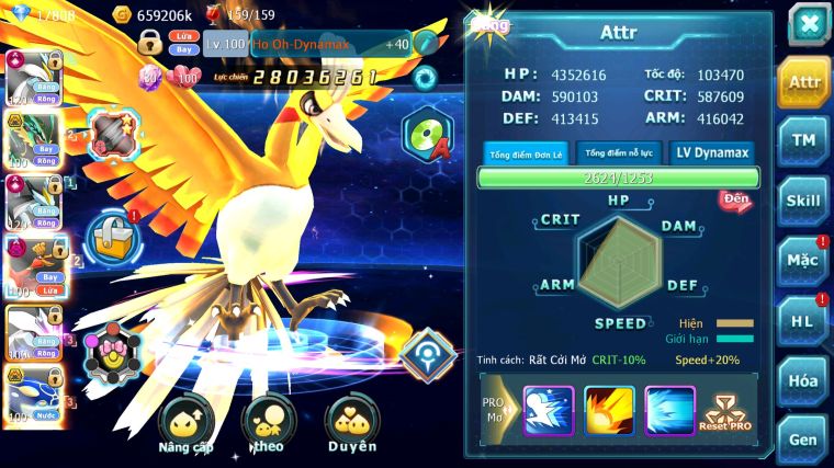 MÃ : #TTS5031 - SV 159 - TOP2 - WHITE CỘNG HƯỞNG DYNAMAX FULL SS CỰC KHỦNG BLACK CH DYNAMAX RAYQUAZA BC HOOH DYNAMAX UNVOA NHIỀU PET BÁ CHỦ NGON