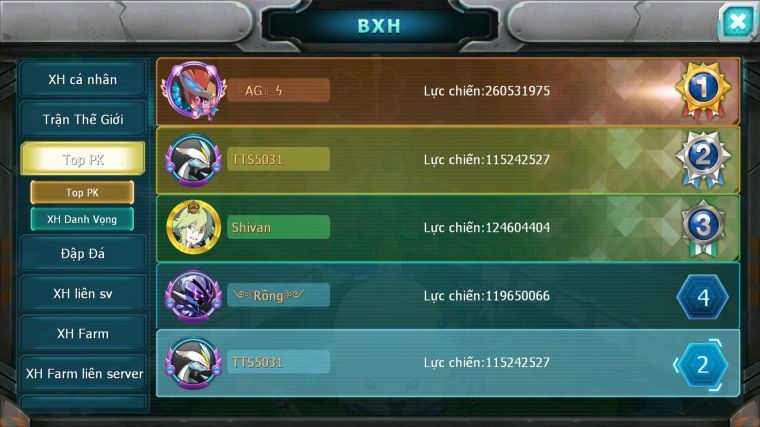 MÃ : #TTS5031 - SV 159 - TOP2 - WHITE CỘNG HƯỞNG DYNAMAX FULL SS CỰC KHỦNG BLACK CH DYNAMAX RAYQUAZA BC HOOH DYNAMAX UNVOA NHIỀU PET BÁ CHỦ NGON