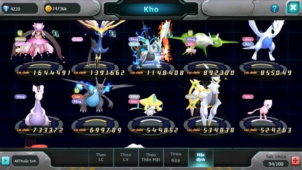 MÃ : #TTS5038 - SV 1789 - 1K SÁCH - DIANCIE XERM UNVOA LATI LUGIA GOODRA