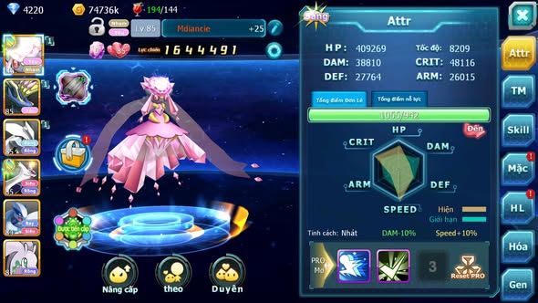 MÃ : #TTS5038 - SV 1789 - 1K SÁCH - DIANCIE XERM UNVOA LATI LUGIA GOODRA