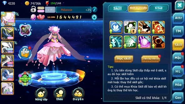 MÃ : #TTS5038 - SV 1789 - 1K SÁCH - DIANCIE XERM UNVOA LATI LUGIA GOODRA