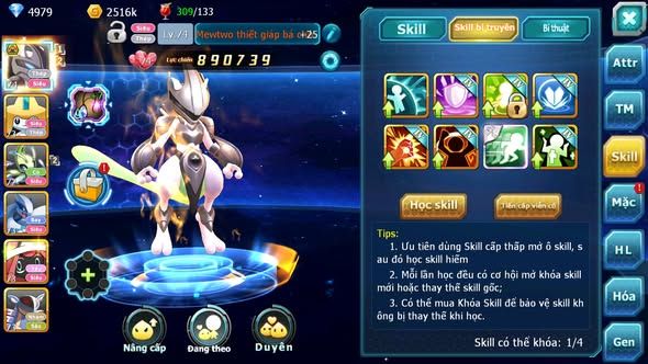 MÃ : #TTS5037 - SV 1733 - V3 - MEW GIÁP BÁ CHỦ JIRACHI  CELEBI LUGIA TAPU LELE