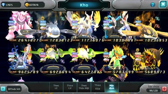 MÃ : #TTS5043 - SV 1024 - TOP 17 - 4K1 SÁCH - 100 MẢNH W CH PALKIA CỘNG HƯỞNG CẶP CÁ BÁ CHỦ WB BC UNVOA CẶP LATI BC QUÁ NGON