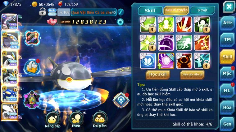 MÃ : #TTS5043 - SV 1024 - TOP 17 - 4K1 SÁCH - 100 MẢNH W CH PALKIA CỘNG HƯỞNG CẶP CÁ BÁ CHỦ WB BC UNVOA CẶP LATI BC QUÁ NGON