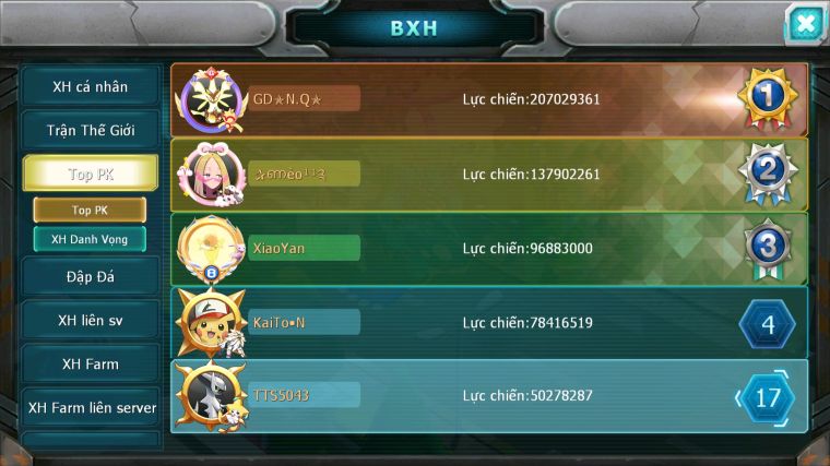 MÃ : #TTS5043 - SV 1024 - TOP 17 - 4K1 SÁCH - 100 MẢNH W CH PALKIA CỘNG HƯỞNG CẶP CÁ BÁ CHỦ WB BC UNVOA CẶP LATI BC QUÁ NGON