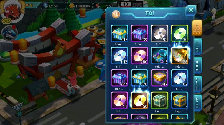 MÃ : #TTS5042 - SV1194 - TOP 23 - HOOH CH DYNAMAX DIANCIE DYNAMX YVETAL THẦN GIÓ BC QVLD BC NHIỀU PET BC