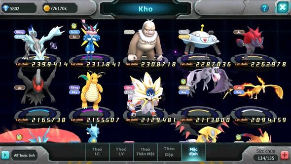 MÃ : #TTS5041 - SV 1553 - TOP 37 - V12 - HOOH CH DYNAMAX YVETAL BC THẦN GIÓ BC MEW GIÁP BC CẶP LATI BC