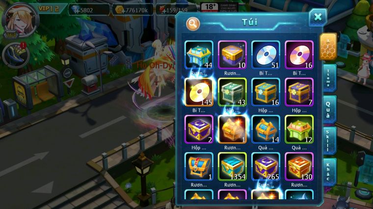 MÃ : #TTS5041 - SV 1553 - TOP 37 - V12 - HOOH CH DYNAMAX YVETAL BC THẦN GIÓ BC MEW GIÁP BC CẶP LATI BC