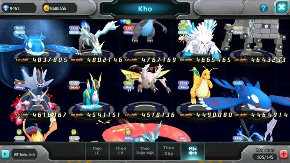 MÃ : #TTS5049 - SV916 - TOP18 - HOOH CH DYNAMAX LC SIÊU KHỦNG DIANCIE DYNAMAX YVETAL BC QVLD BC YVETAL BC NHIỀU PET HT