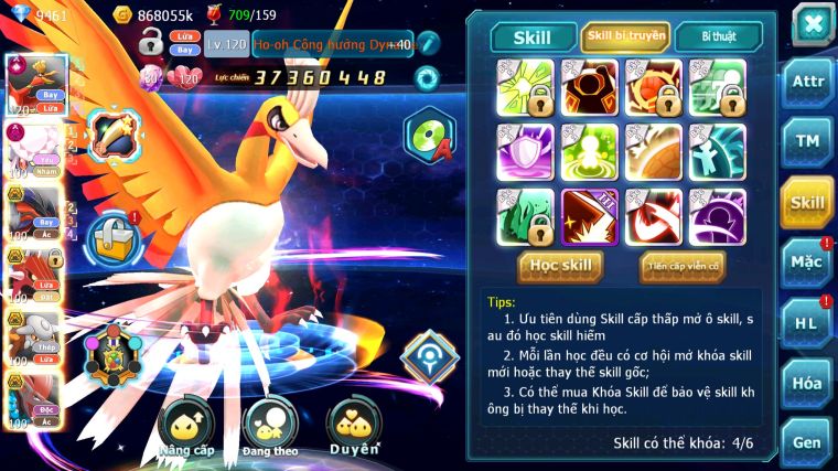 MÃ : #TTS5049 - SV916 - TOP18 - HOOH CH DYNAMAX LC SIÊU KHỦNG DIANCIE DYNAMAX YVETAL BC QVLD BC YVETAL BC NHIỀU PET HT