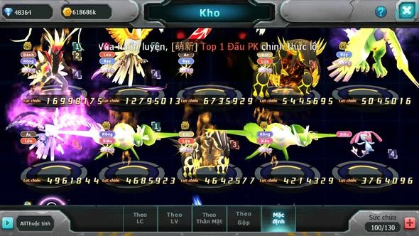 MÃ : #TTS5047 - SV1610 - V15 - TOP 27 - 48K KC - KORAIDON BÁ CHỦ HOOH DYANAMX YVETAL BC QVLD BC THẦN GIÓ BC CẶP LATI BC QUÁ NGON