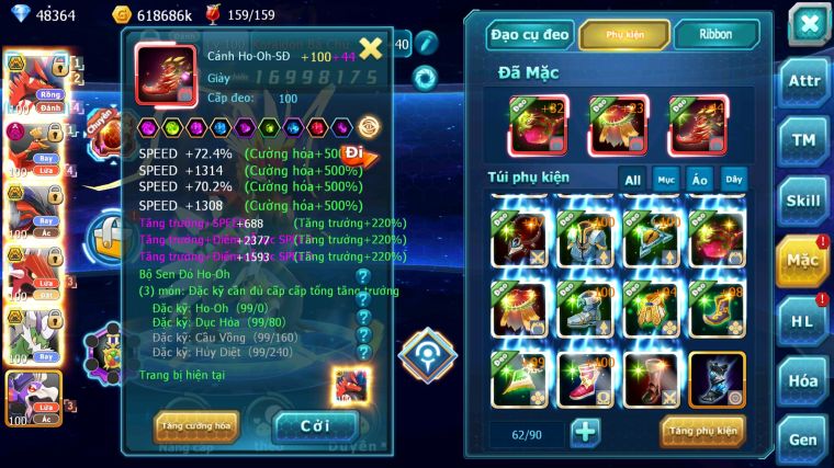 MÃ : #TTS5047 - SV1610 - V15 - TOP 27 - 48K KC - KORAIDON BÁ CHỦ HOOH DYANAMX YVETAL BC QVLD BC THẦN GIÓ BC CẶP LATI BC QUÁ NGON