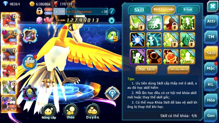 MÃ : #TTS5047 - SV1610 - V15 - TOP 27 - 48K KC - KORAIDON BÁ CHỦ HOOH DYANAMX YVETAL BC QVLD BC THẦN GIÓ BC CẶP LATI BC QUÁ NGON