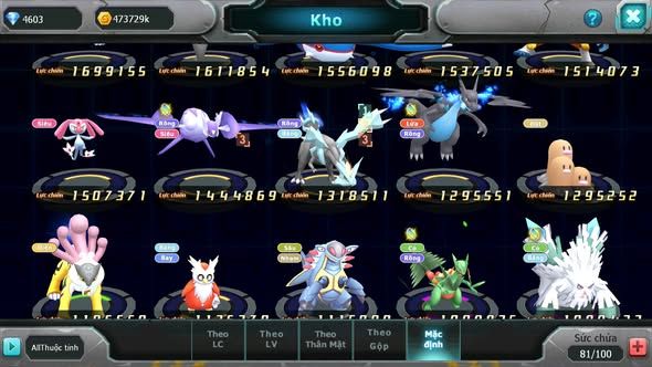 MÃ : #TTS5070 -SV 1779 - V9 QVLD BC THẦN GIÓ BC HOOH YVETAL DRAK HOOH LUGIA