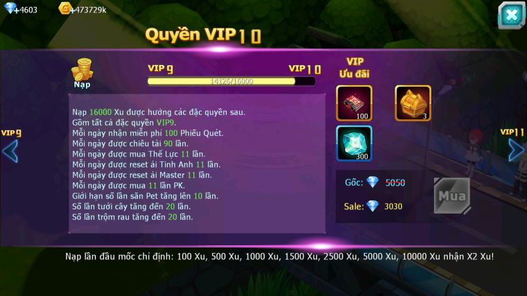 MÃ : #TTS5070 -SV 1779 - V9 QVLD BC THẦN GIÓ BC HOOH YVETAL DRAK HOOH LUGIA